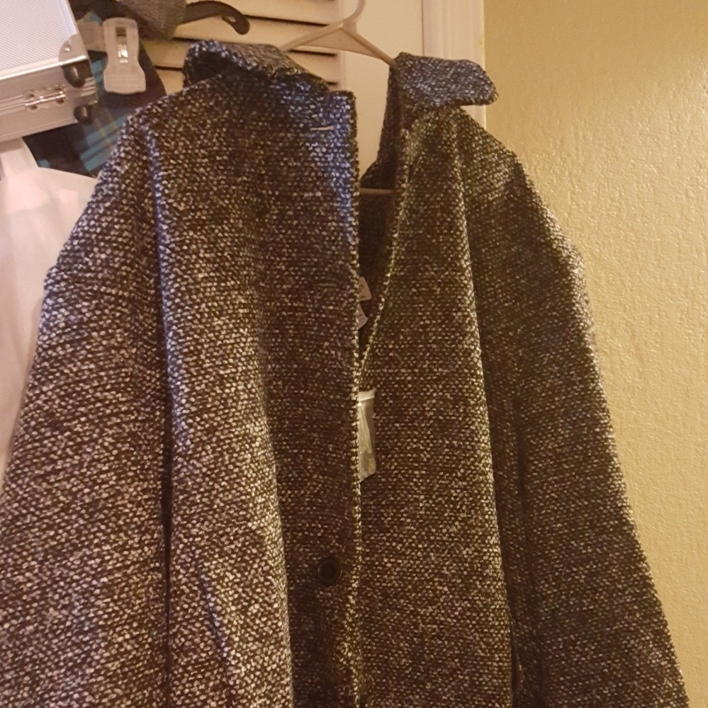 Tweed winter coat